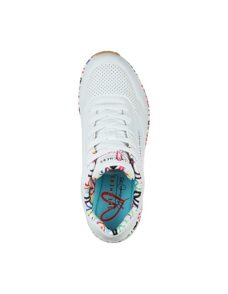 Skechers UnoLoving Love 155506WHT