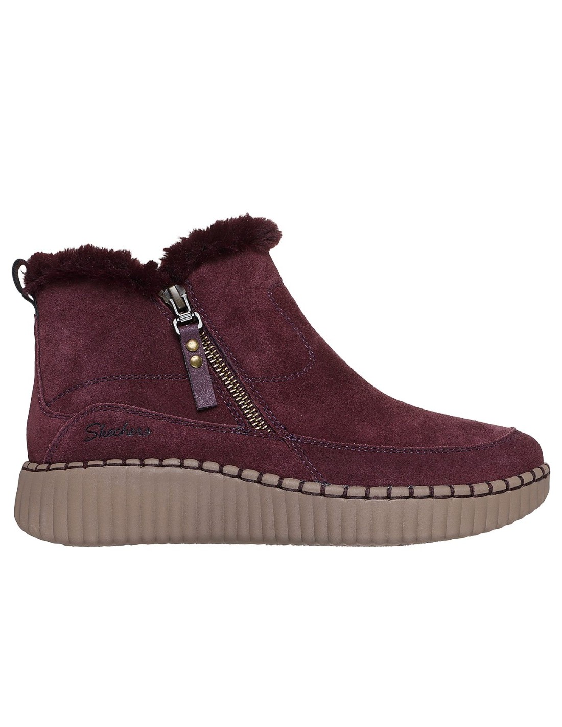 Skechers Wilshire Blvd Fresh Zip 168108WINE