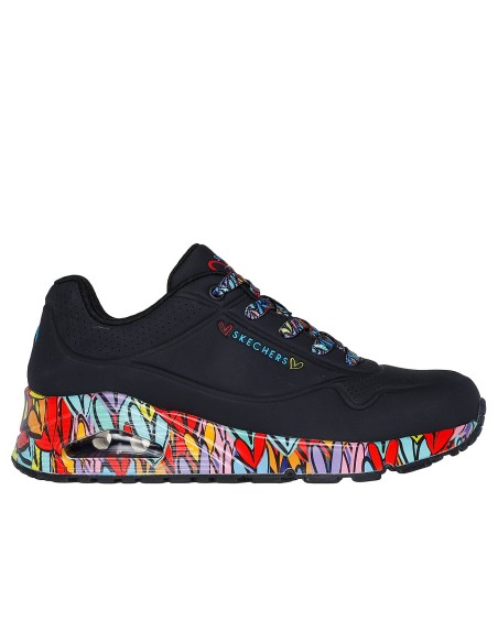 Skechers Uno Ravaged Love 177918BKMT