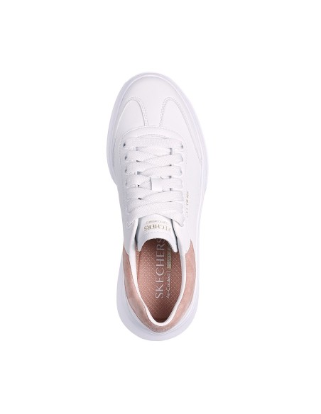 Skechers Classic-best Γυναικεία Sneakers White / Pink 185060-WPK