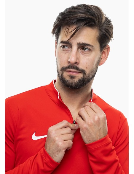 Nike DriFit Park 26 Drill Top Men's Sweatshirt Red IB7536 657