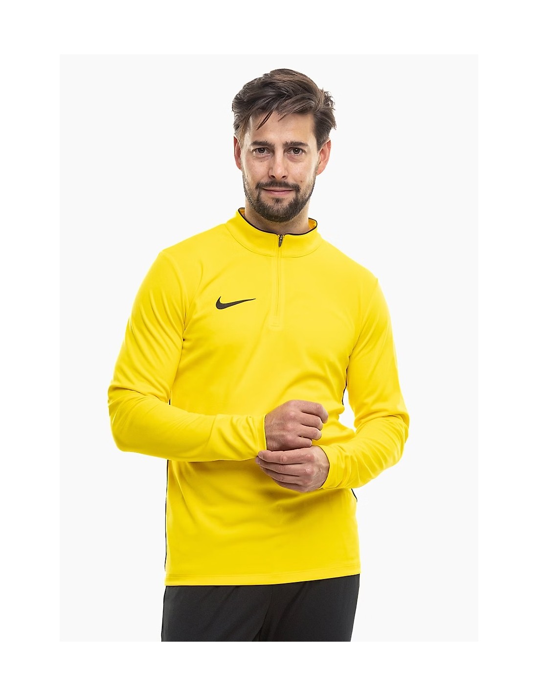 Nike DriFit Park 26 Drill Top Men's Sweatshirt Yellow IB7536 719