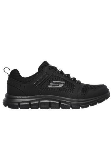 Skechers Track Knockhill 232001-BBK Ανδρικά Αθλητικά Παπούτσια Running Μαύρα