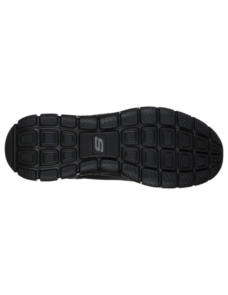 Skechers Track Knockhill 232001-BBK Ανδρικά Αθλητικά Παπούτσια Running Μαύρα