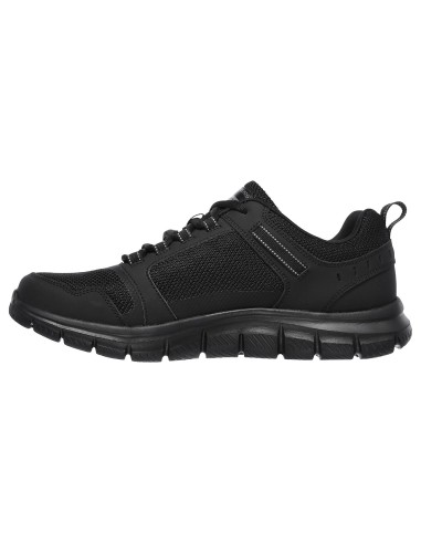 Skechers Track Knockhill 232001-BBK Ανδρικά Αθλητικά Παπούτσια Running Μαύρα