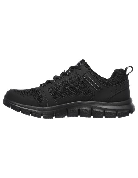 Skechers Track Knockhill 232001-BBK Ανδρικά Αθλητικά Παπούτσια Running Μαύρα