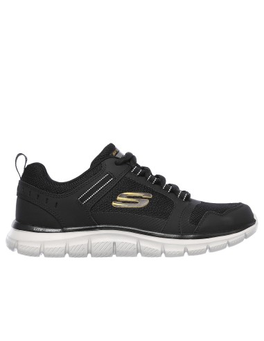Skechers Track Knockhill 232001-BKGD Ανδρικά Αθλητικά Παπούτσια Running Μαύρα