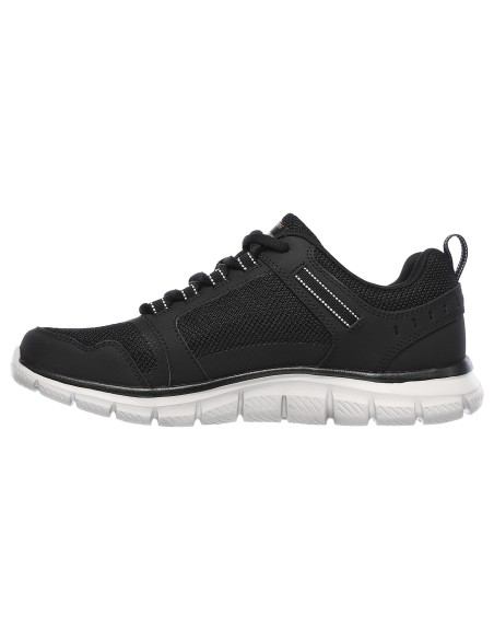 Skechers Track Knockhill 232001-BKGD Ανδρικά Αθλητικά Παπούτσια Running Μαύρα