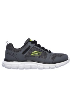 Skechers Track Knockhill 232001-CCBK Ανδρικά Αθλητικά Παπούτσια Running Γκρι