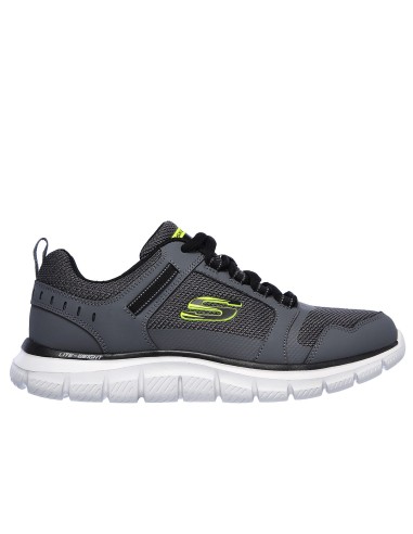Skechers Track Knockhill 232001-CCBK Ανδρικά Αθλητικά Παπούτσια Running Γκρι