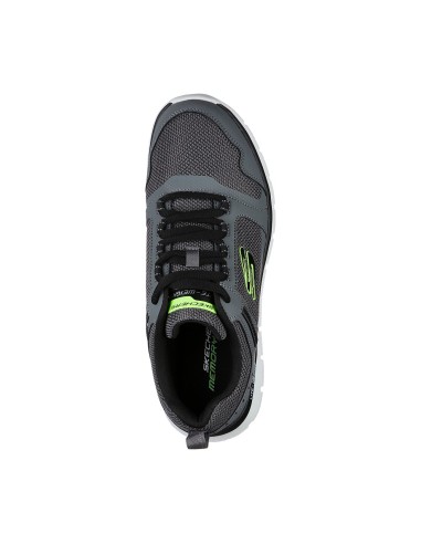 Skechers Track Knockhill 232001-CCBK Ανδρικά Αθλητικά Παπούτσια Running Γκρι