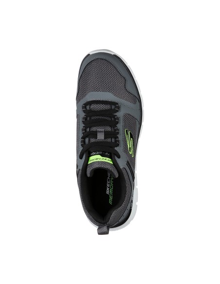 Skechers Track Knockhill 232001-CCBK Ανδρικά Αθλητικά Παπούτσια Running Γκρι