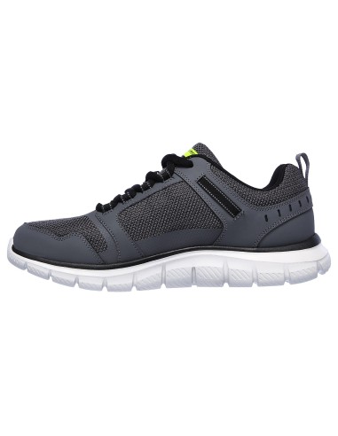 Skechers Track Knockhill 232001-CCBK Ανδρικά Αθλητικά Παπούτσια Running Γκρι