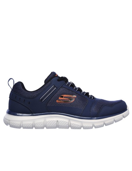 Skechers Track Knockhill 232001-NVOR Ανδρικά Αθλητικά Παπούτσια Running Μπλε