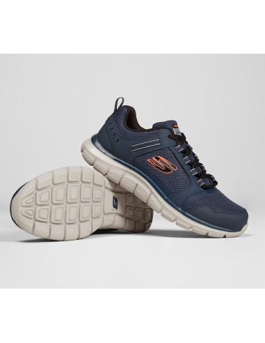Skechers Track Knockhill 232001-NVOR Ανδρικά Αθλητικά Παπούτσια Running Μπλε