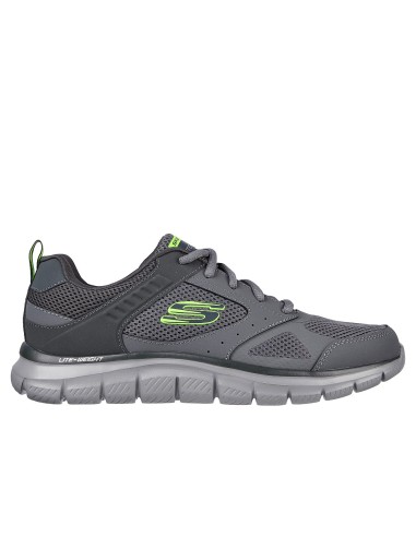 Skechers Track Syntac Ανδρικά Sneakers Γκρι 232398-CHAR
