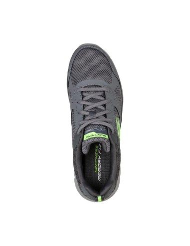 Skechers Track Syntac Ανδρικά Sneakers Γκρι 232398-CHAR