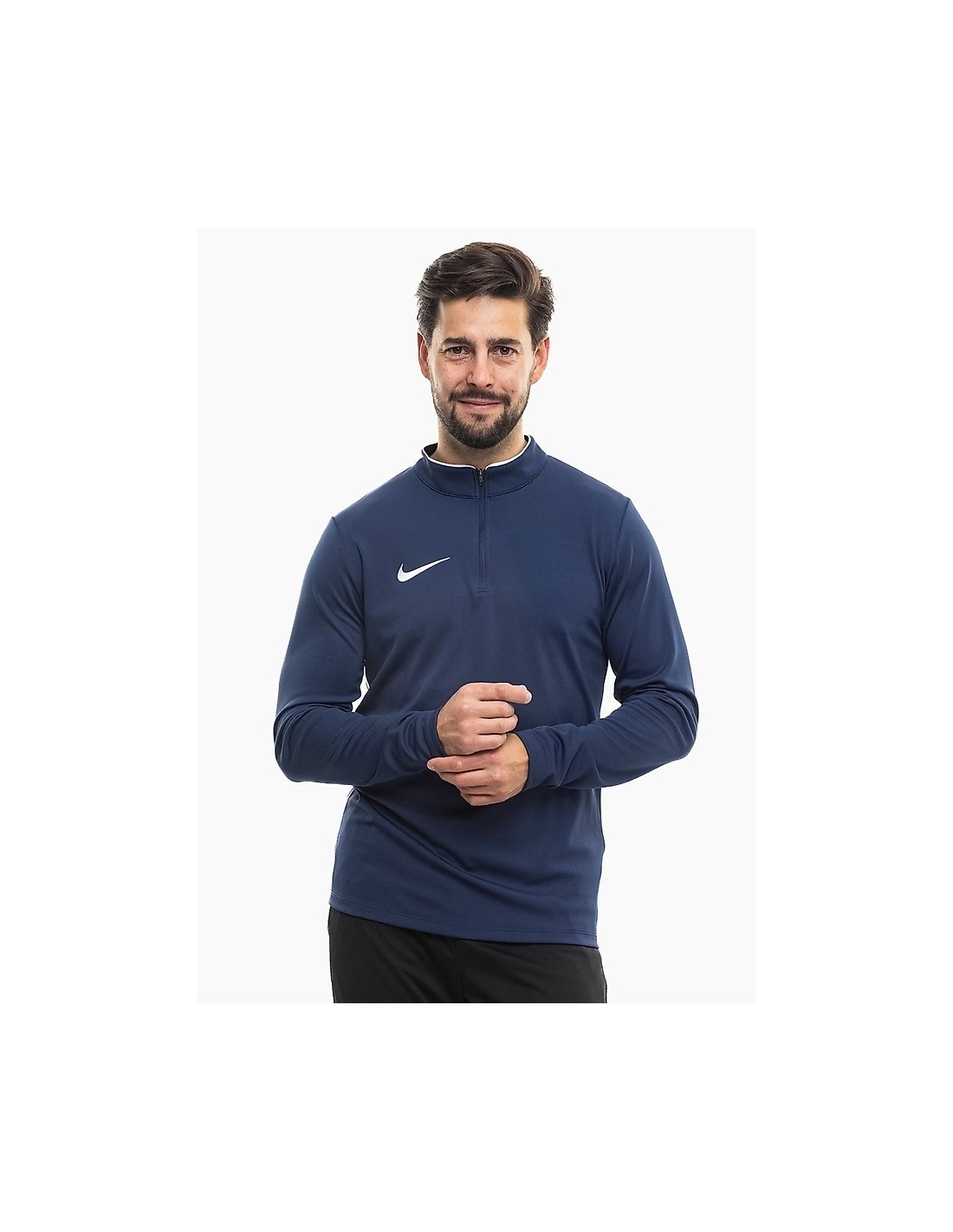 Nike DriFit Park 26 Drill Top Men's Navy Blue IB7536 410