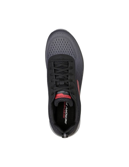 Skechers Ripkent 232399-BKCC Ανδρικά Αθλητικά Παπούτσια για Προπόνηση & Γυμναστήριο Γκρι