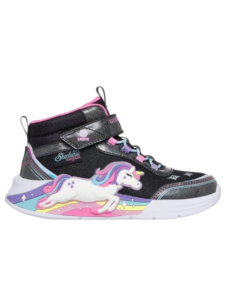 Skechers SLights Unicorn Chaser Jumping Magic 303302LBKMT