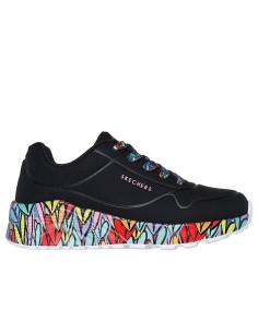 Skechers Uno Lite Subtle Love 314088LBKMT