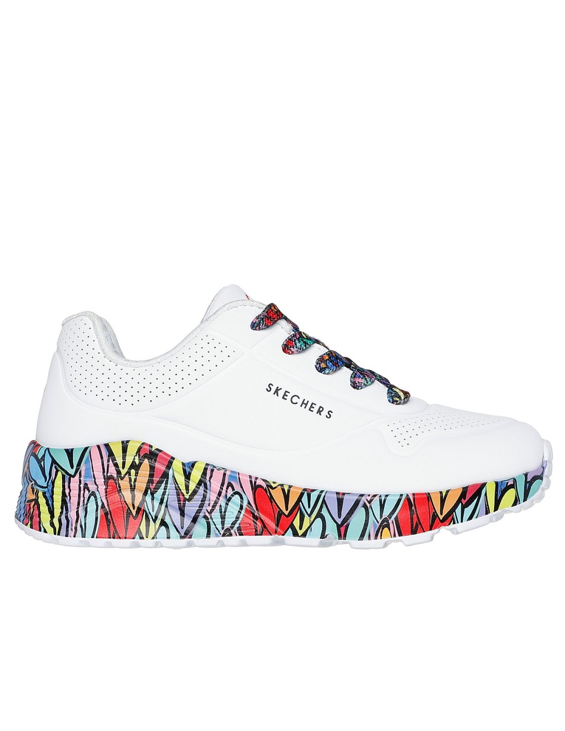 Skechers Uno Lite Subtle Love 314088LBKMT