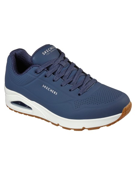 Skechers Uno Stand On Air Ανδρικά Sneakers Navy Μπλε 52458-NVY
