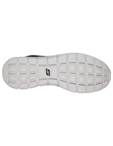 Skechers Lite-weight Qtr Overlay 52630-CCLM Ανδρικά Αθλητικά Παπούτσια Running Γκρι