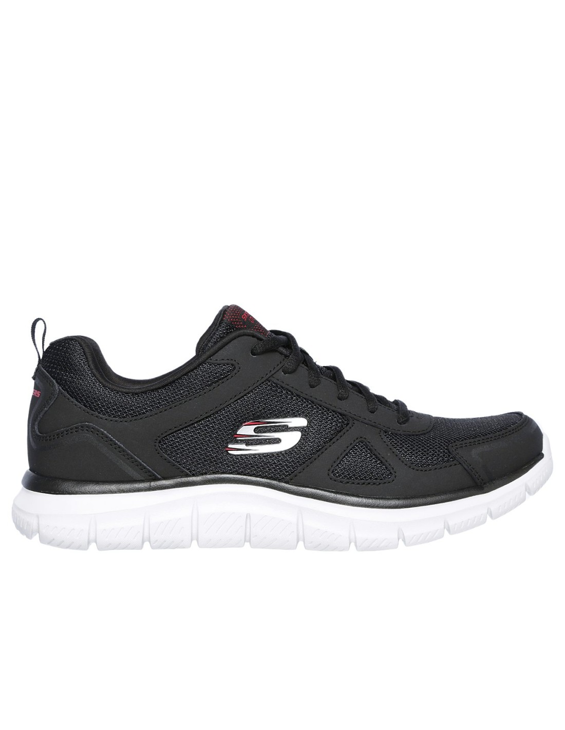 Skechers Track Scloric 52631-BKRD Ανδρικά Αθλητικά Παπούτσια Running Μαύρα