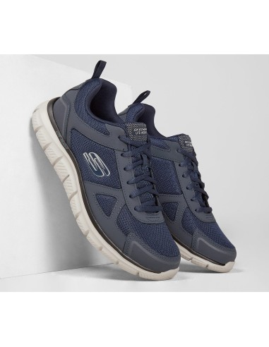 Skechers Memory Foam 52631-NVY Ανδρικά Αθλητικά Παπούτσια Running Μπλε