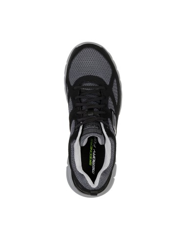 Skechers Burns Agoura 52635-BKGY Ανδρικά Αθλητικά Παπούτσια Running Γκρι