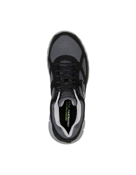 Skechers Burns Agoura 52635-BKGY Ανδρικά Αθλητικά Παπούτσια Running Γκρι