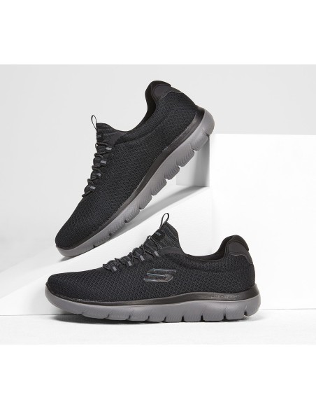 Skechers Summits Ανδρικά Sneakers Μαύρα 52811-BKCC