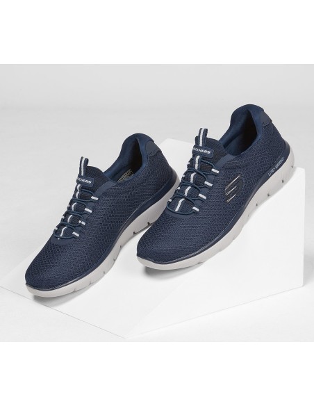 Skechers Summits Ανδρικά Sneakers Μπλε 52811-NVY