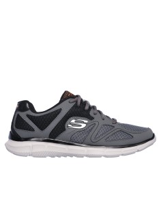 Skechers Satisfaction 58350-CCOR Ανδρικά Αθλητικά Παπούτσια Running Γκρι