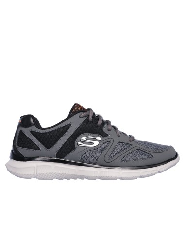 Skechers Satisfaction 58350-CCOR Ανδρικά Αθλητικά Παπούτσια Running Γκρι