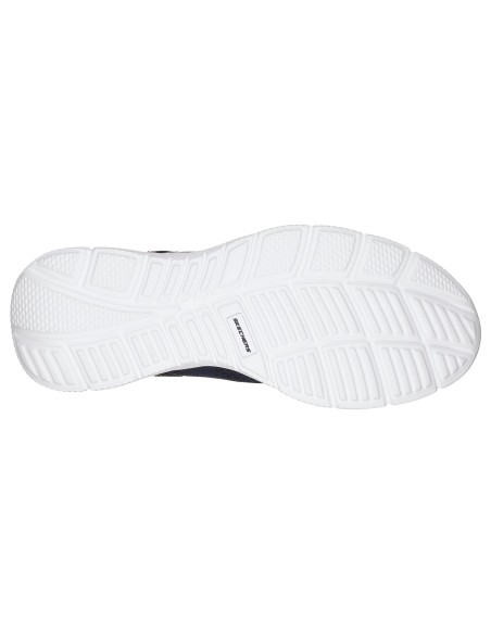 Skechers Satisfaction 58350-NVBK Ανδρικά Αθλητικά Παπούτσια Running Μαύρα