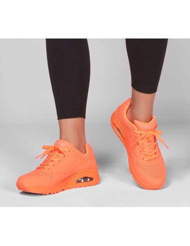 Skechers Uno Night Shades 73667ORG