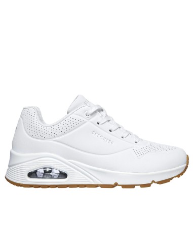 Skechers Uno Stand on Air Γυναικεία Sneakers Λευκά 73690-WHT