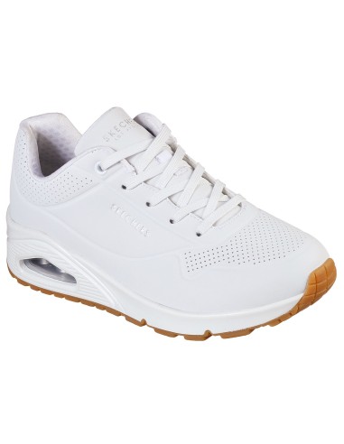 Skechers Uno Stand on Air Γυναικεία Sneakers Λευκά 73690-WHT