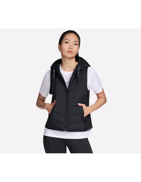 Skechers GO Shield Performance Elite Hooded Vest JA212BLK