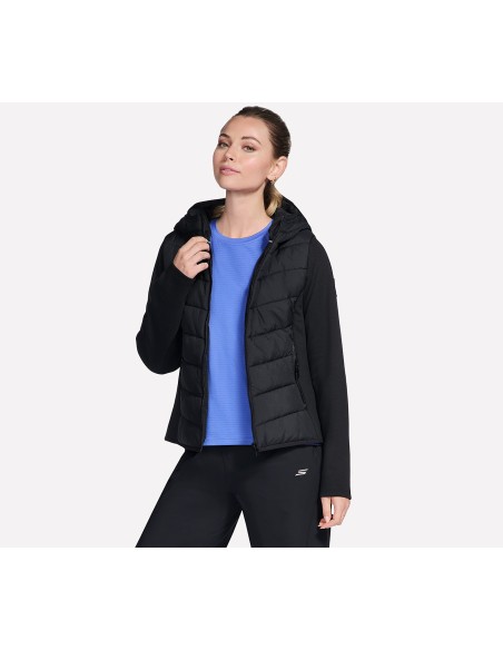 Skechers GO Shield Performance Elite Hooded Jacket JA232BLK