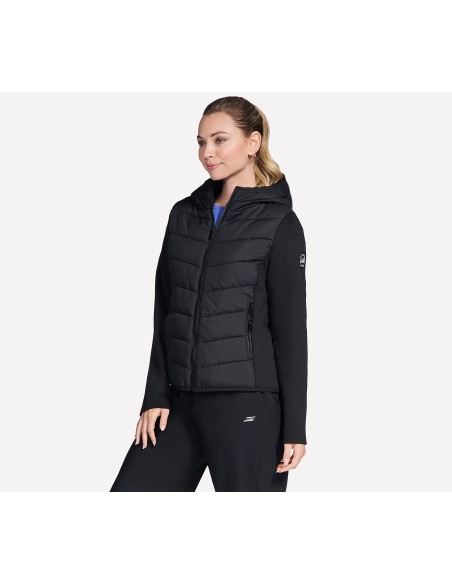 Skechers GO Shield Performance Elite Hooded Jacket JA232BLK