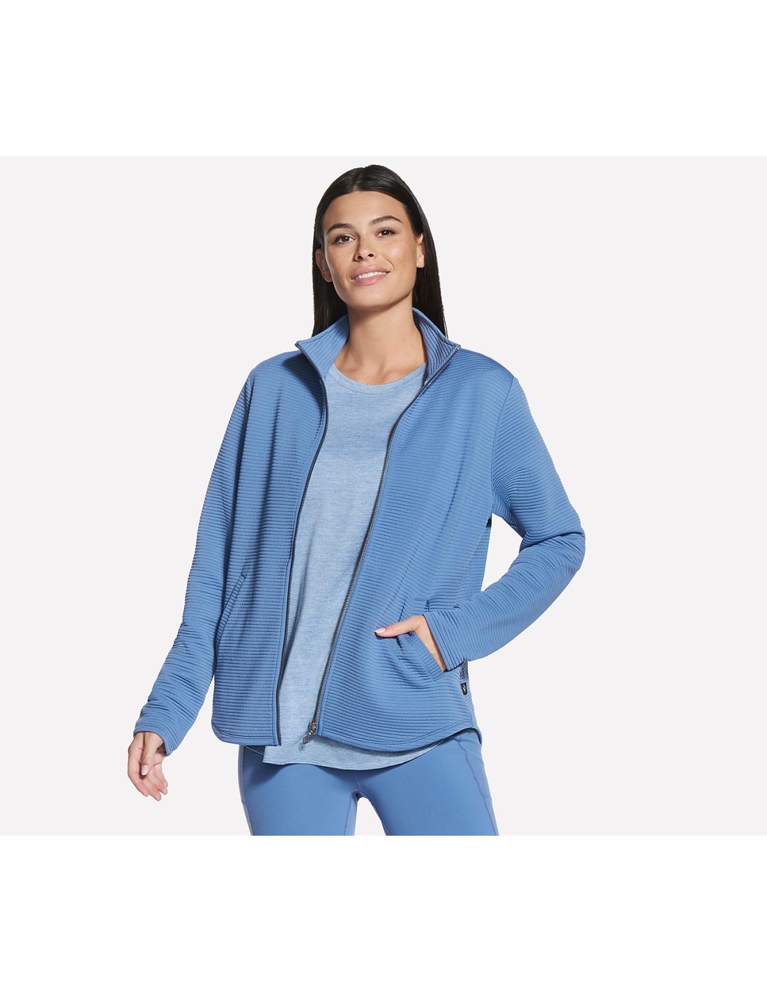 Skechers The Hoodless Hoodie GoWalk Shine Jacket JA78WSPR