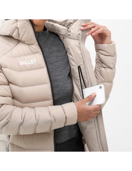 MILLET W Kamet Down Hoodie Jacket Beige