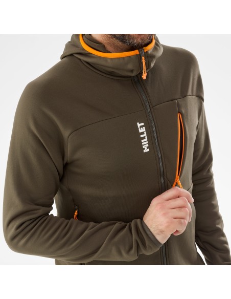 MILLET M Seneca Fleece Hoodie Jacket Green