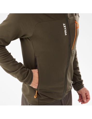 MILLET M Seneca Fleece Hoodie Jacket Green