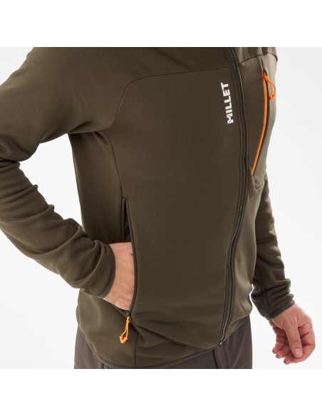 MILLET M Seneca Fleece Hoodie Jacket Green