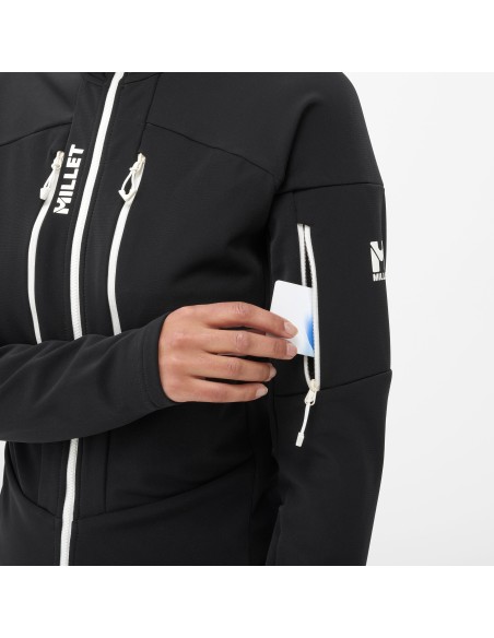 MILLET W Pierra Ment Hoodie Jacket Black