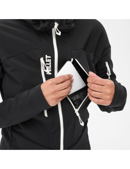 MILLET W Pierra Ment Hoodie Jacket Black